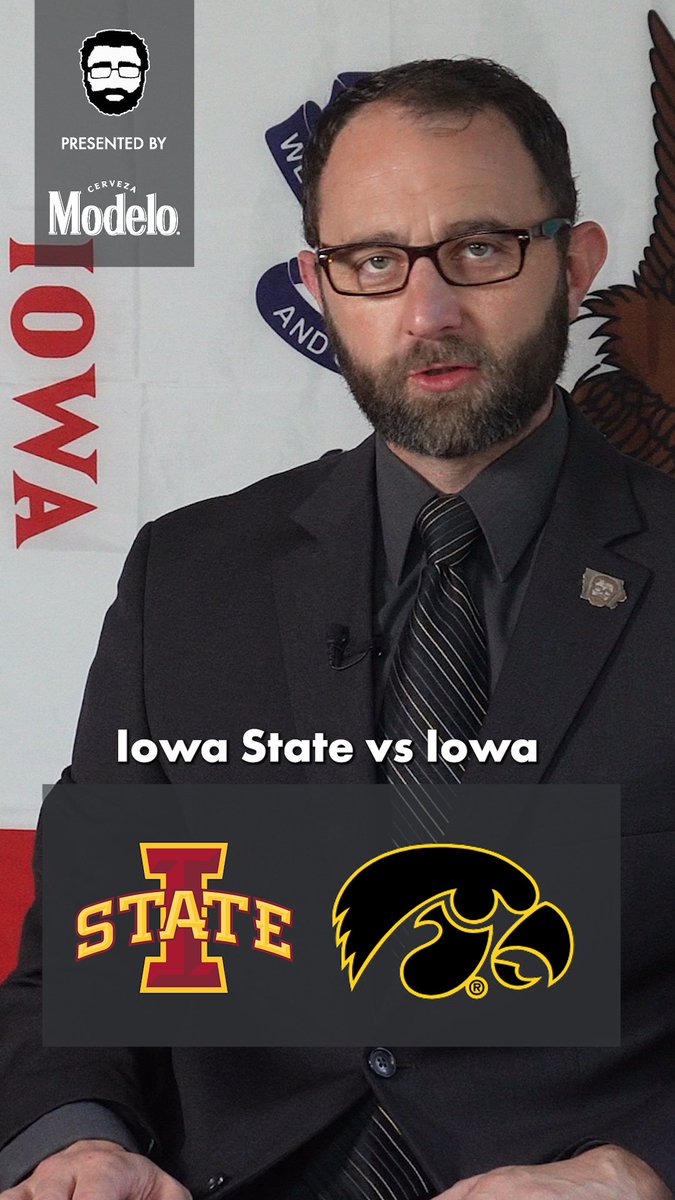 Iowa State vs Iowa should be played FOREVER