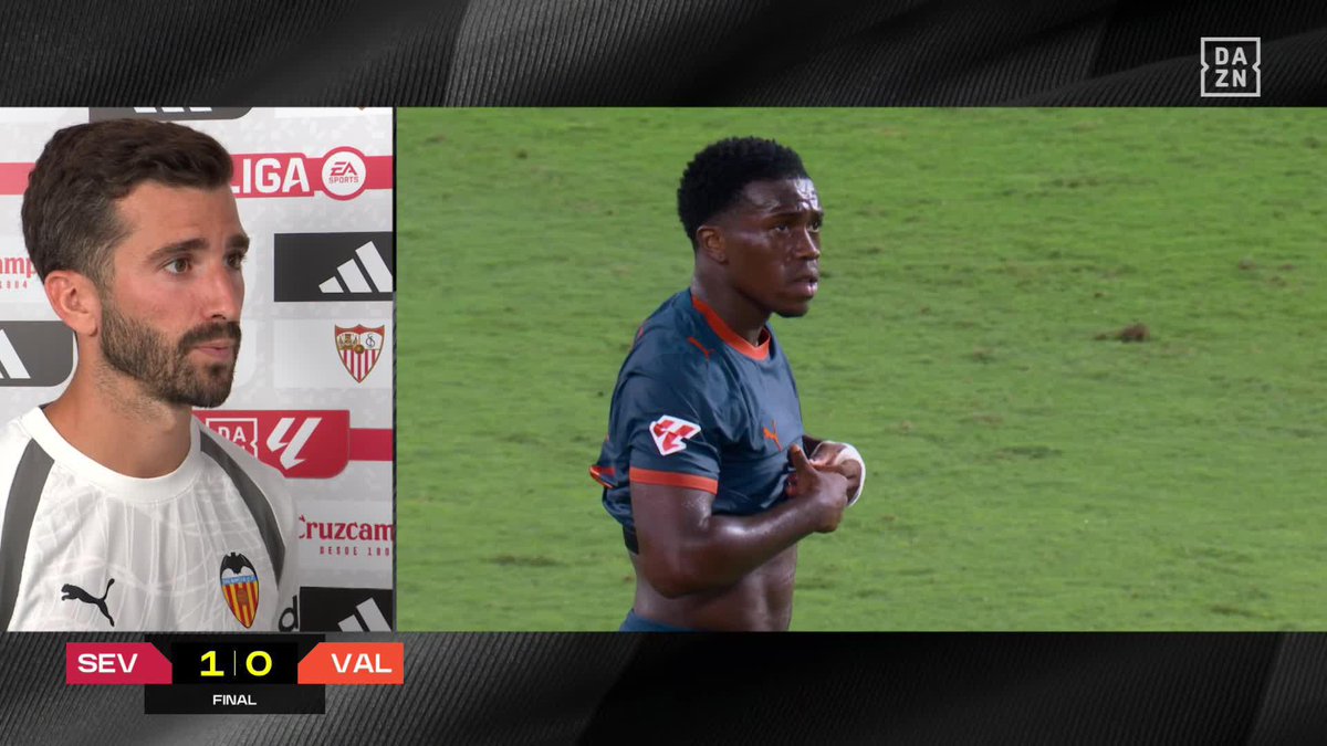 🗣️ "Estamos tristes, pero nos tenemos que levantar". Palabra de capitán, José Luis Gayá. #LALIGAenDAZN⚽
