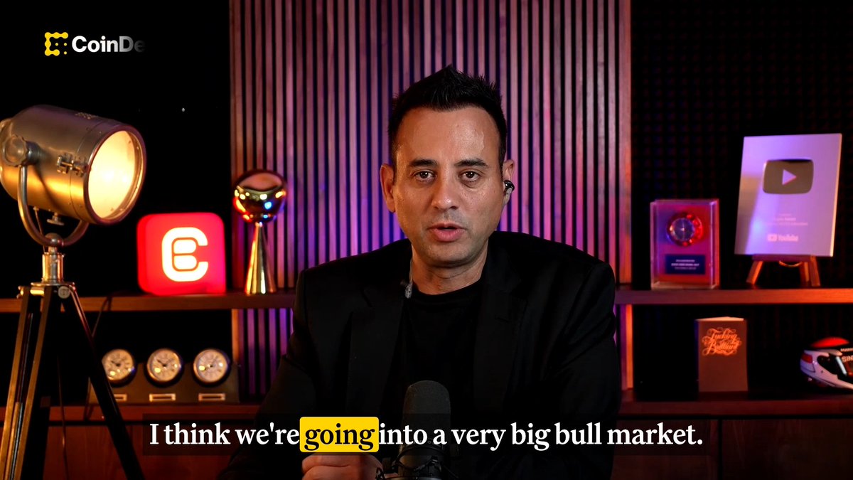 🎥 Ran Neuner is calling for a historic run in crypto as he sees Bitcoin setting the stage for the next leg higher: “I think it's gonna be crypto's biggest bull market ever.” Thank you to Grayscale for being a sponsor of the CoinDesk Media Networ