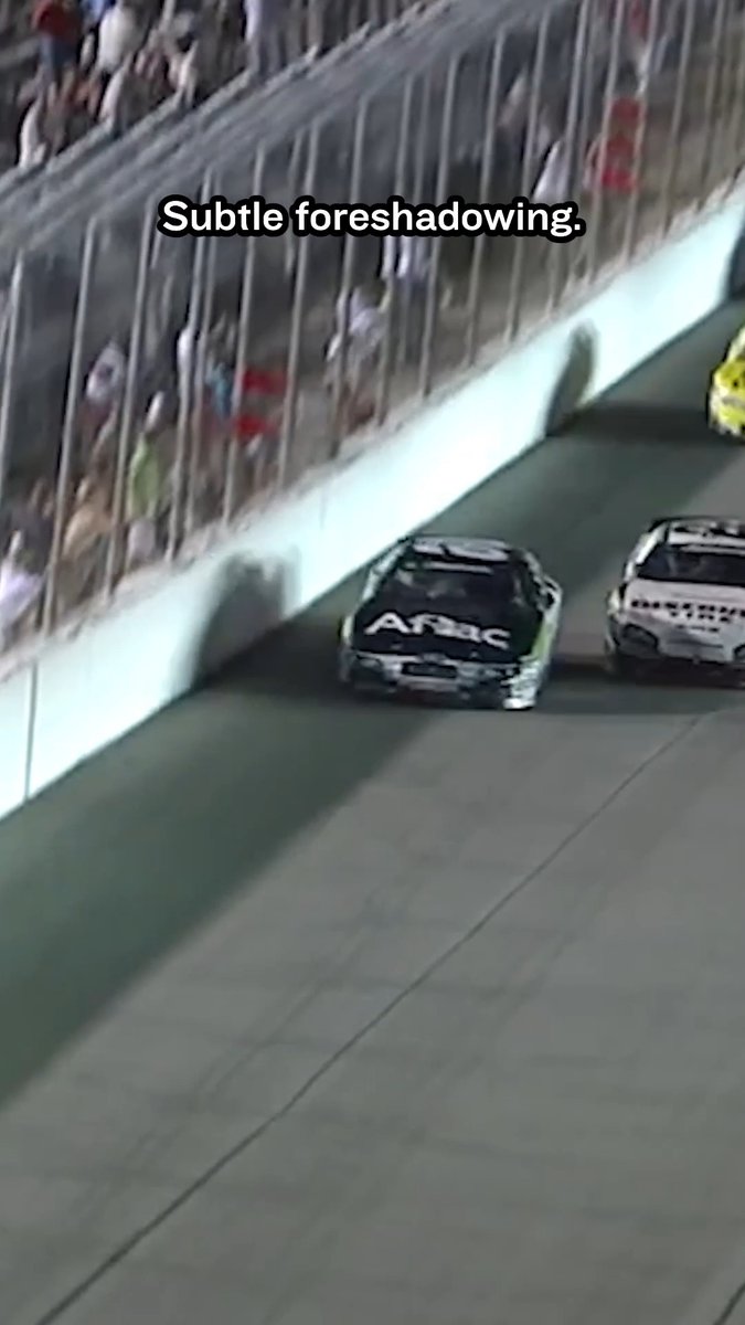 Moments before disaster.