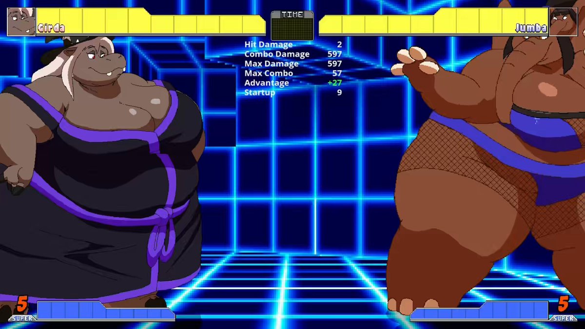 Welcome Girda To Crushing Force She is absolutely Amazing and I love her move sets #fypシ゚ #Mugen #Fgc #content