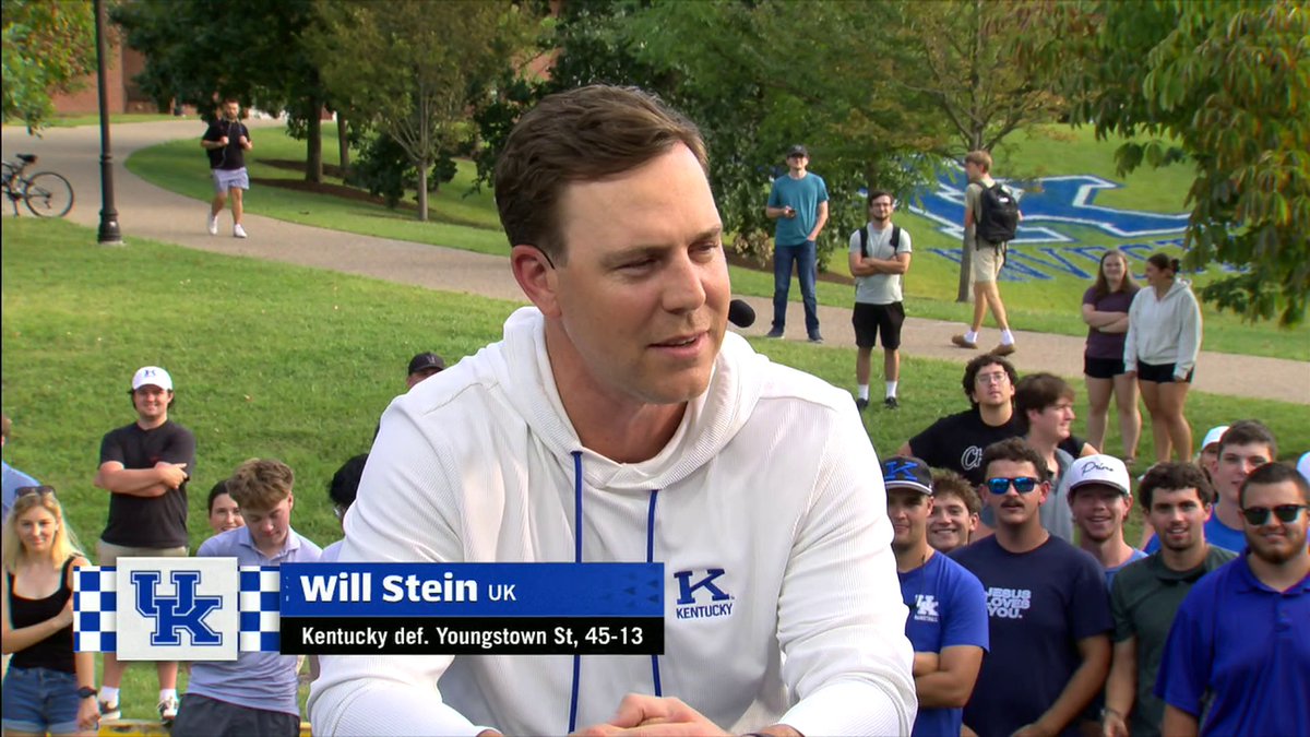 Will Stein wants Big Blue Nation to be loud on Saturday 🗣️ Kentucky Athletics | Kentucky Football