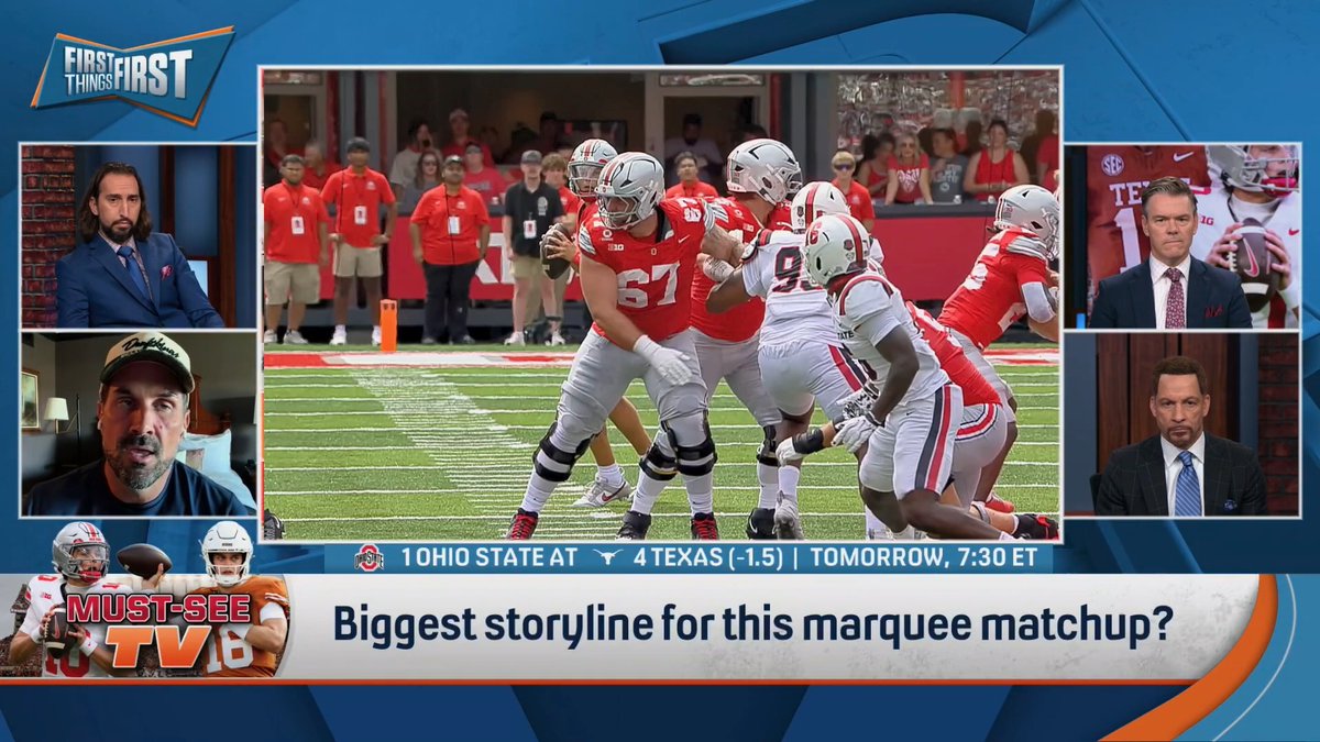 .Matt Leinart breaks down the biggest storylines for Ohio State-Texas | FOX College Football “Ohio State’s defense…now going up against Arch Manning who’s a year better… Can Texas get pressure on Julian Sayin?”
