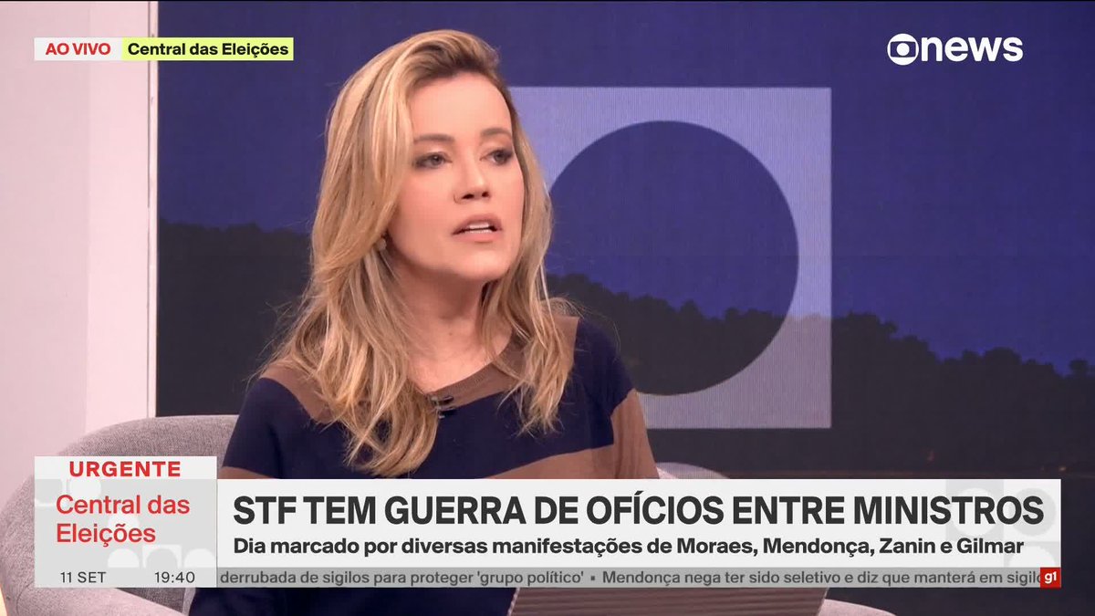 Mendonça pede para manter afastamento de Andrei Rodrigues. Ministro do STF enviou ofício ao presidente da Corte, ministro Edson Fachin. ➡️ #CentraldasEleições – de segunda a sexta, às 19h e às 23h, na #GloboNews. Assista na TV e no #Globoplay