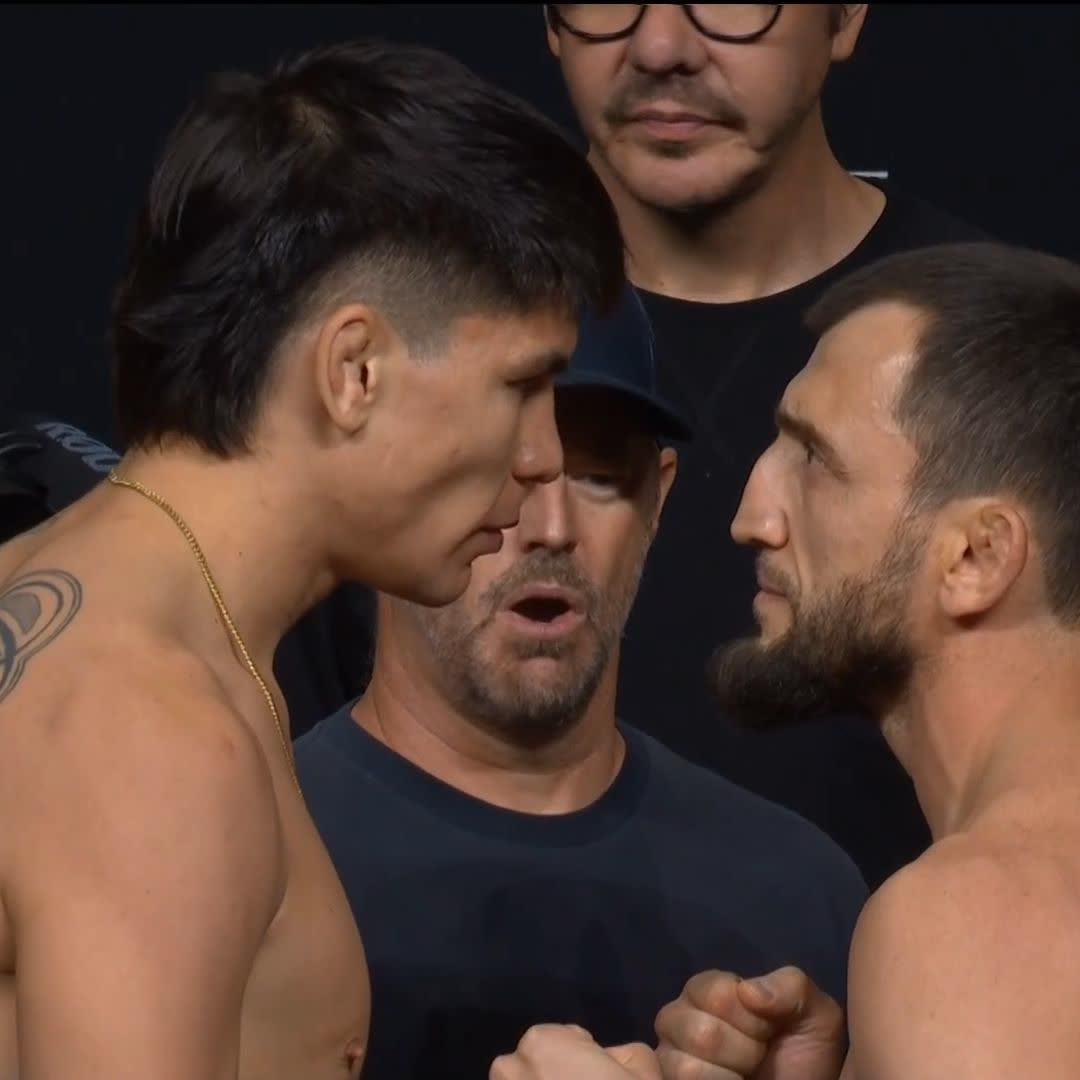 Ignacio Bahamondes 🇨🇱 debuta en 170lbs ante un duro rival como Salikhov Vamos con todo Jaula 💪💪 #NocheUFC