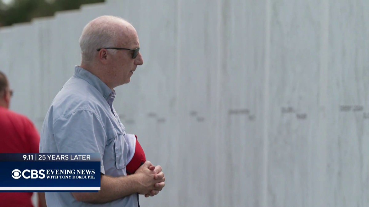 The Flight 93 National Memorial honors the 40 passengers and crew members who died on 9/11 25 years ago. Steve Hartman, who covered the story that day, is On the Road in Pennsylvania, revisiting how the passengers fought back and prevented the plane from reaching its intended target.