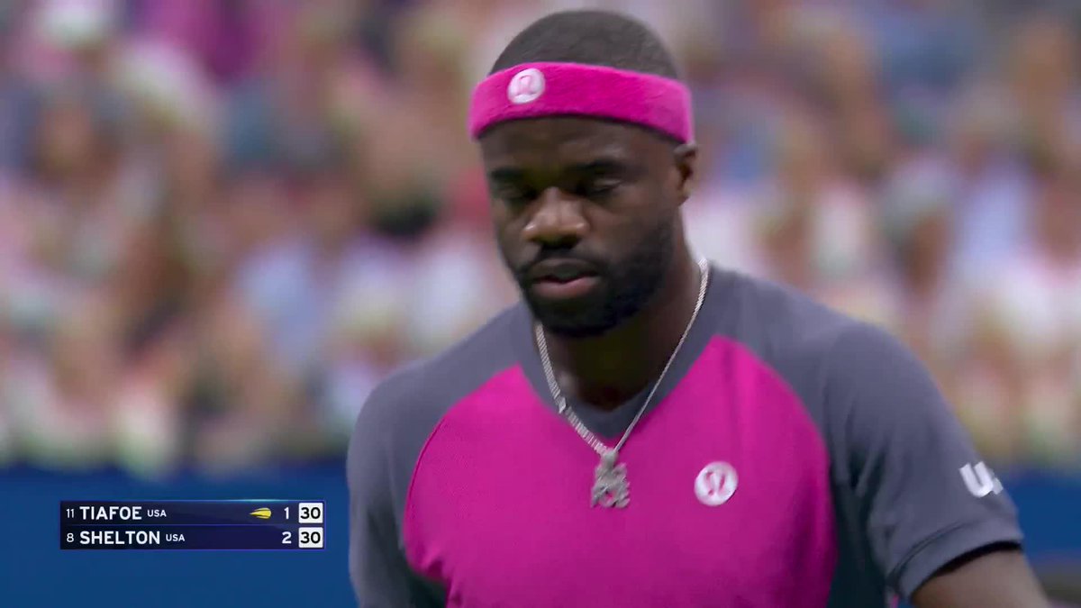 Oh, what touch from Frances Tiafoe!