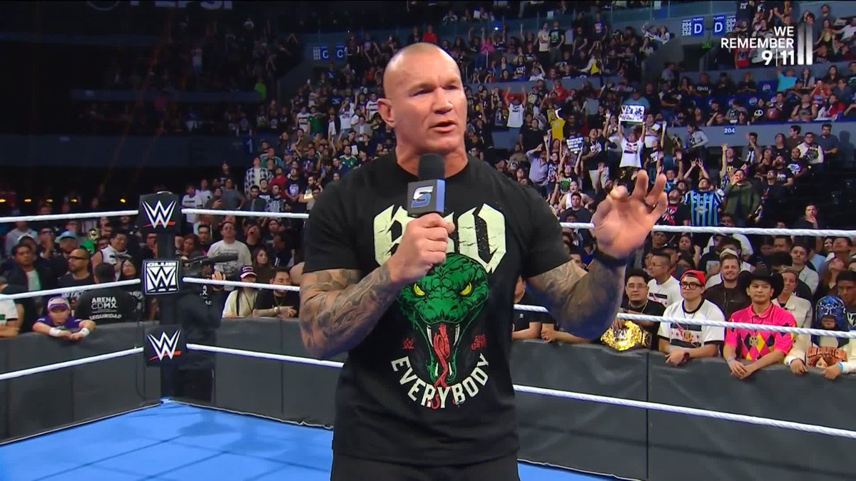 RKO 👏 Randy Orton wants #15