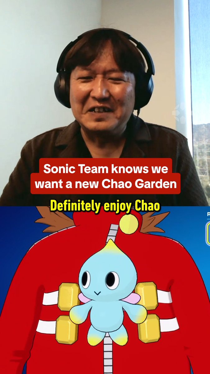 Takashi Iizuka knows we all love the Chao Garden, and while we don't have a new one yet, you can get your own Chao in Fortnite!