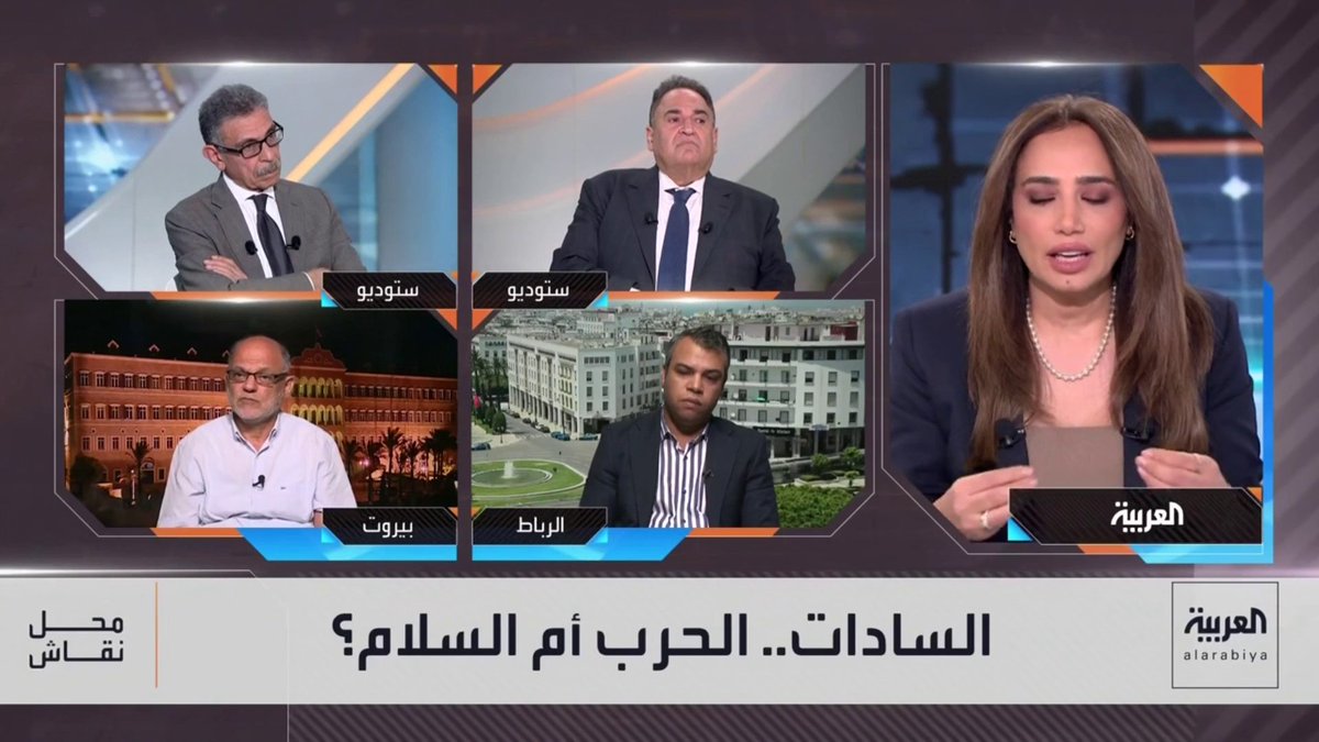 المحلل السياسي قاسم قصير: في لبنان نعرف الدور الكبير لمصر لأننا عشنا زمن “مصر الكبيرة" وزمن الناصرية.. ومذيعة العربية تعلق: عبدالناصر مات وترك سيناء محتلة لمشاهدة الحلقة كاملة: