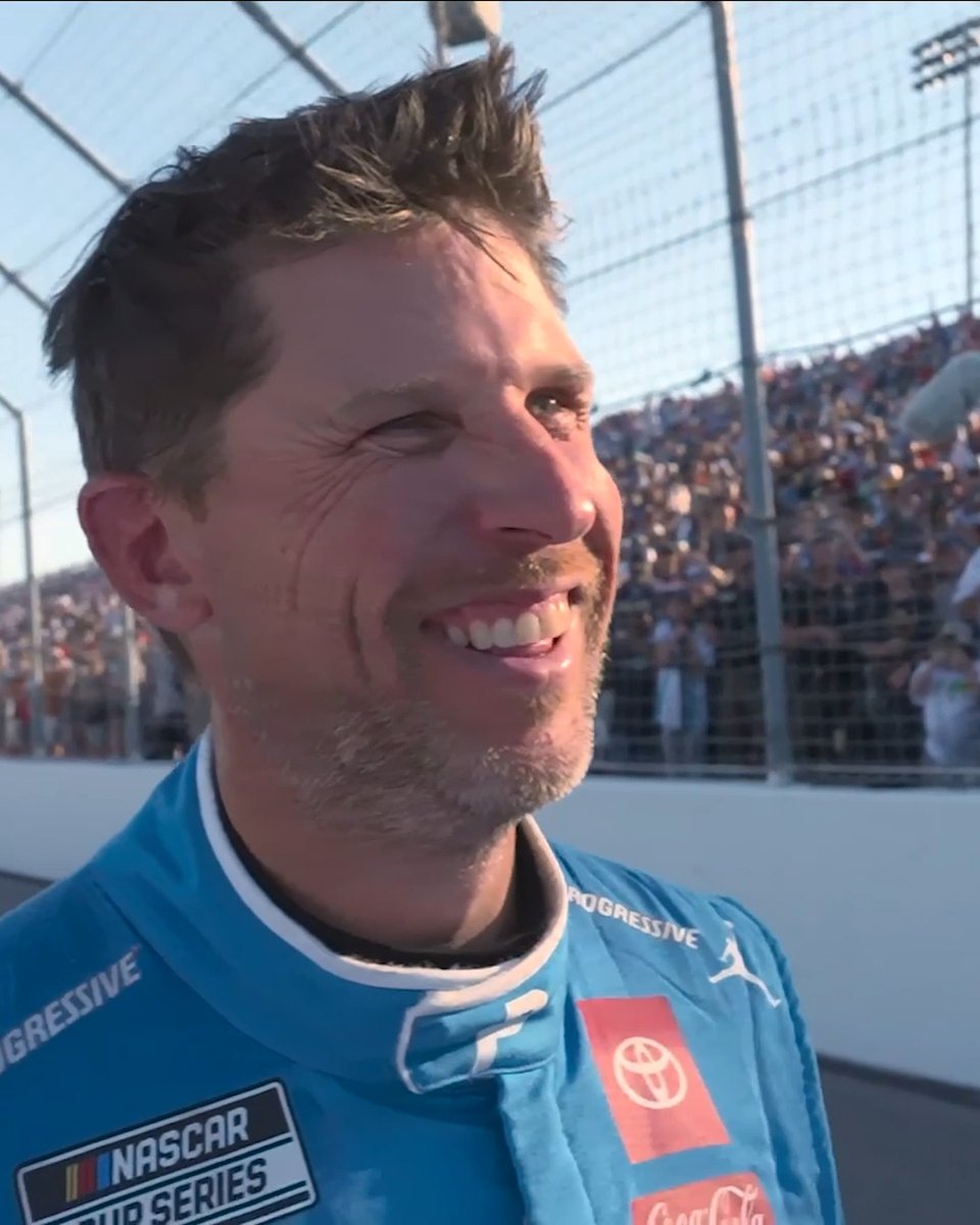 He returns to WWT Raceway as defending winner and points leader. Another victory would be huge for Denny Hamlin's championship chances.