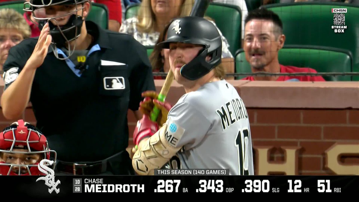 HOW ABOUT A LEADOFF HOME RUN 💣💥 CHASE. MEIDROTH.