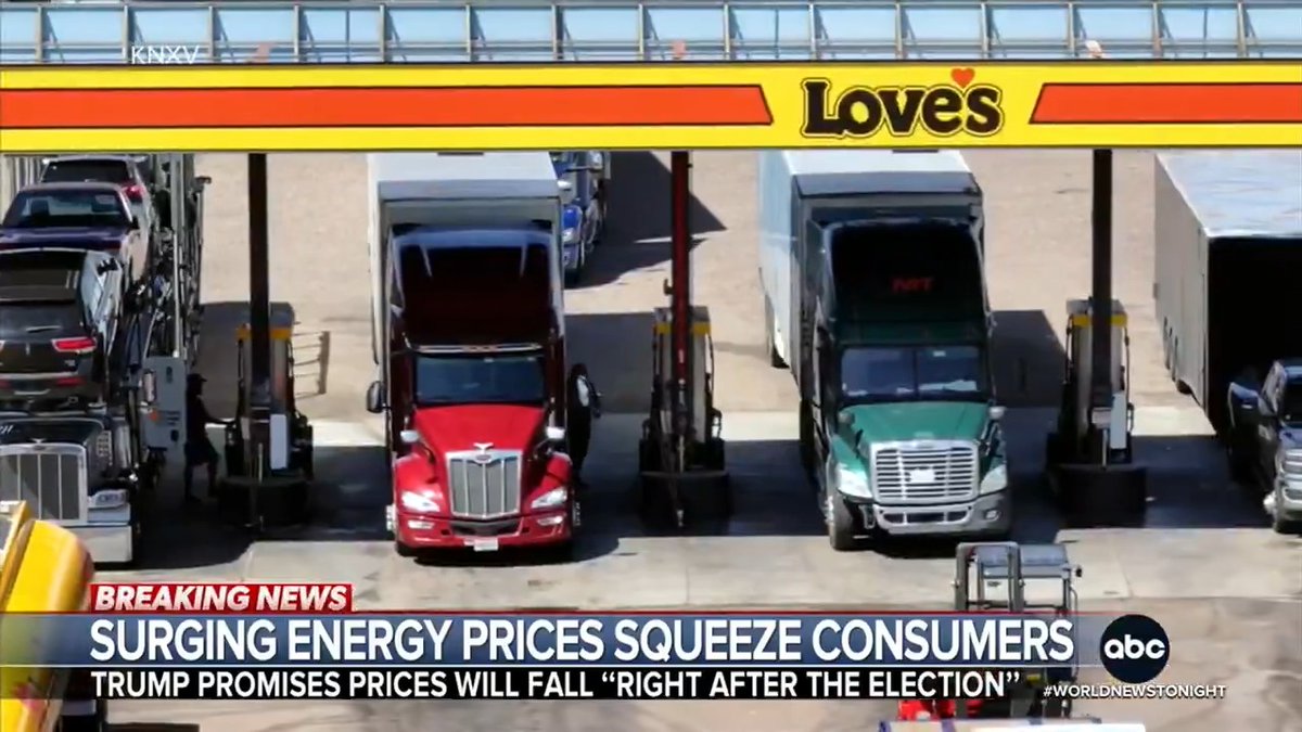 The average price of a gallon of gas has now hit $4.30 and diesel has passed $6 per gallon for the first time ever. Rising costs are affecting consumers, and affecting the bottom line for businesses including farmers and truckers. @MarykBruce reports.