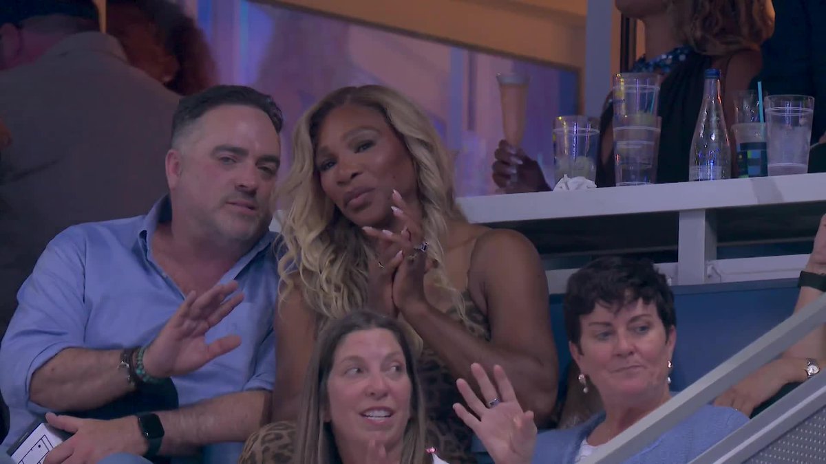 Always good to have Serena Williams in Arthur Ashe Stadium 🤩