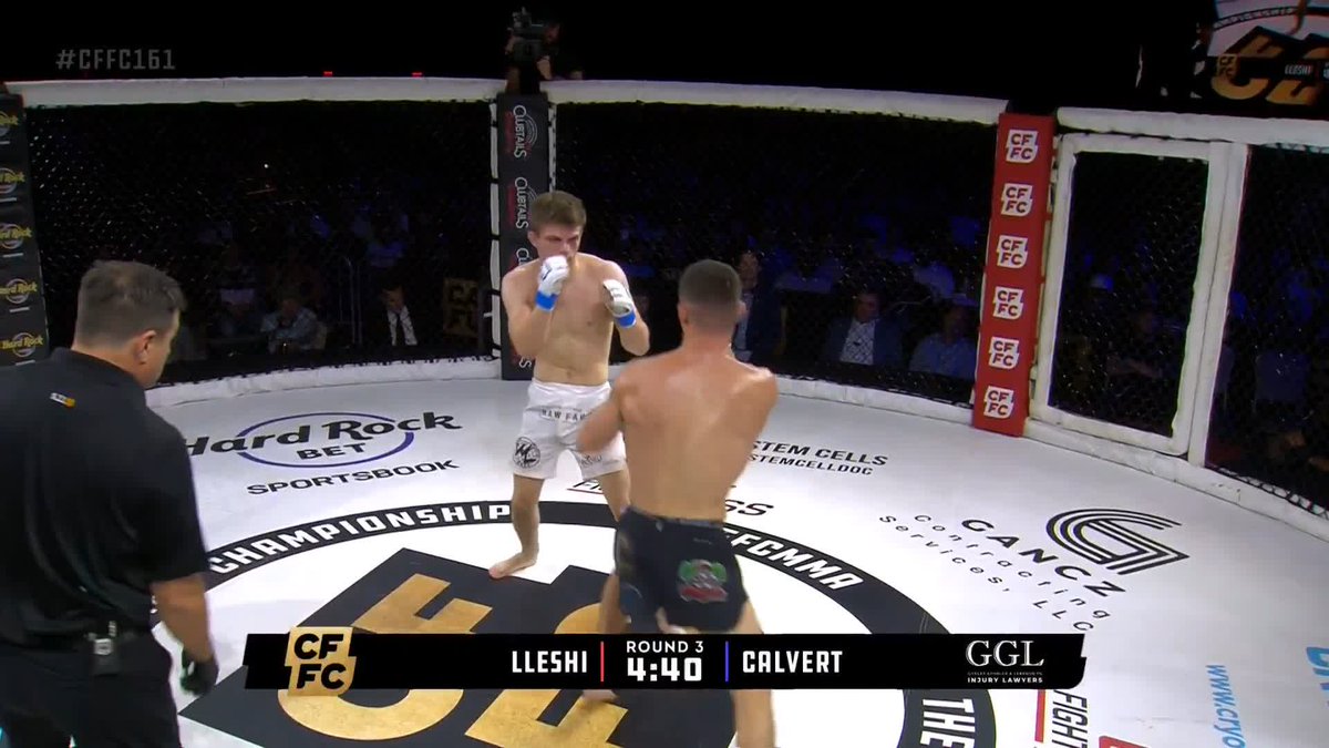 KO for interim flyweight title! 💥 Jerry Lleshi wins by round 3 KNOCKOUT! [ #CFFC161 | Live on UFC Fight Pass ]