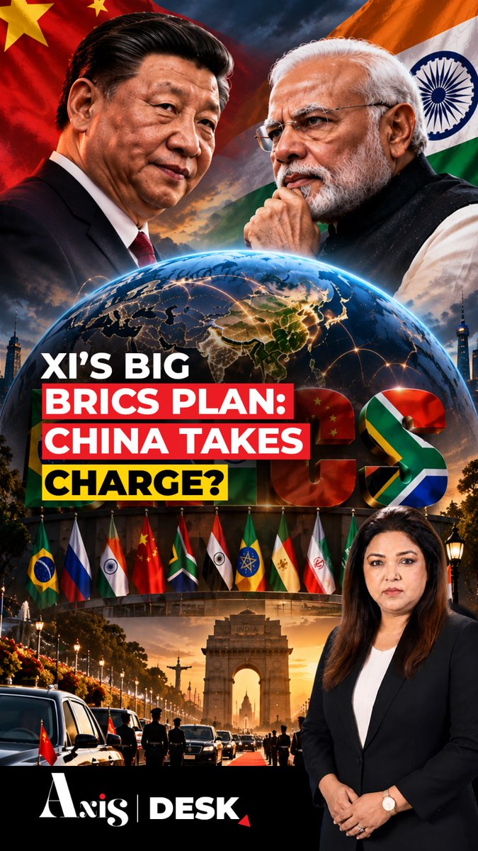 Hours before Xi Jinping arrives in India after seven years, China has revealed its BRICS agenda. Beijing says Xi will present major proposals to deepen “Greater BRICS” cooperation at the New Delhi summit. Is China trying to shape the bloc’s future on Indian soil? Watch: #XiJinping #BRICS #China #India #GreaterBRICS #BRICSSummit #Modi #Geopolitics Aditi Prasad