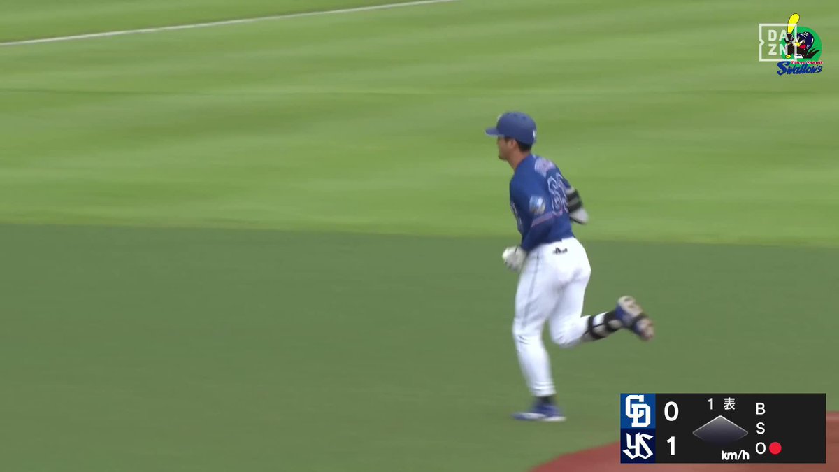 流石の一言 実線復帰後1打席目で快音 板山祐太郎が先制ホームラン ⚾️ヤクルト×中日（ファーム） #イージースポーツ #dragons #だったらDAZN