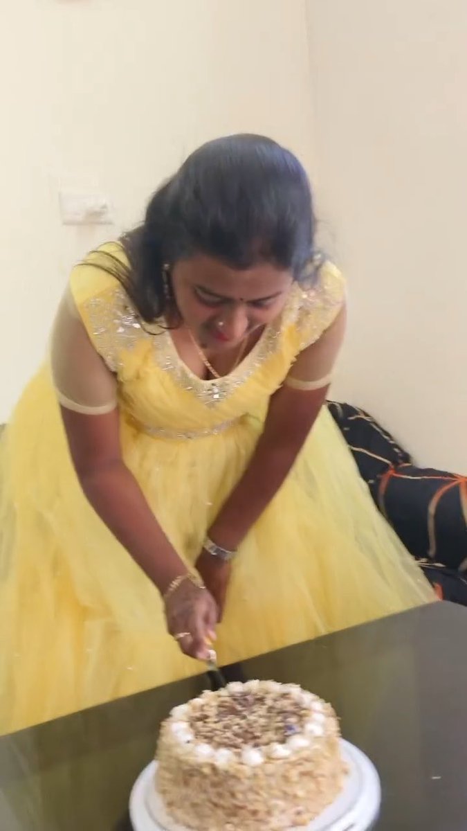 My Birthday cake 🎂 cutting moment❤️
