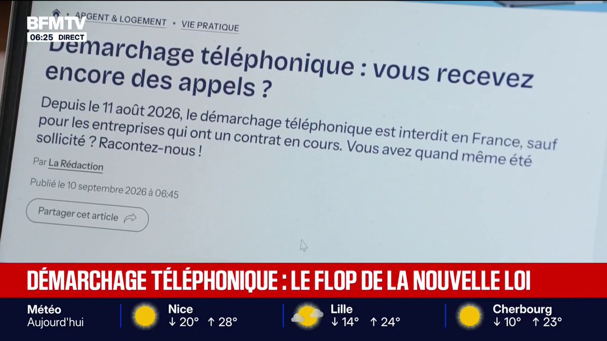 Démarchage téléphonique : un mois après son interdiction, 26 000 signalements recensés
