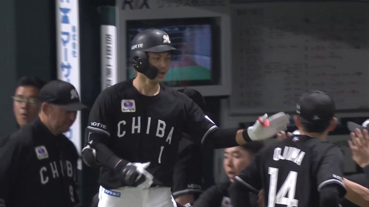 いきなりイケメンベースボール⚾️ 千葉ロッテ 藤原恭大 選手の第8号ソロホームラン🌈