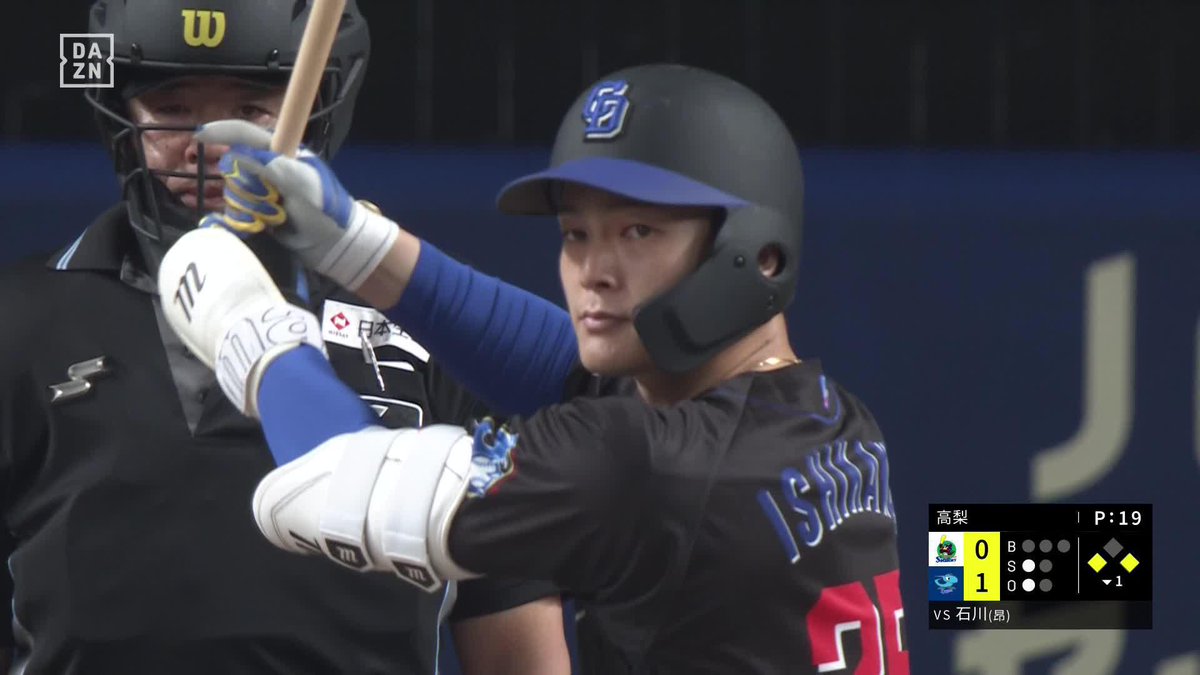 完全に主軸 チャンスできっちり結果 石川昂弥 タイムリー2ベース ⚾️中日×ヤクルト #dragons #だったらDAZN