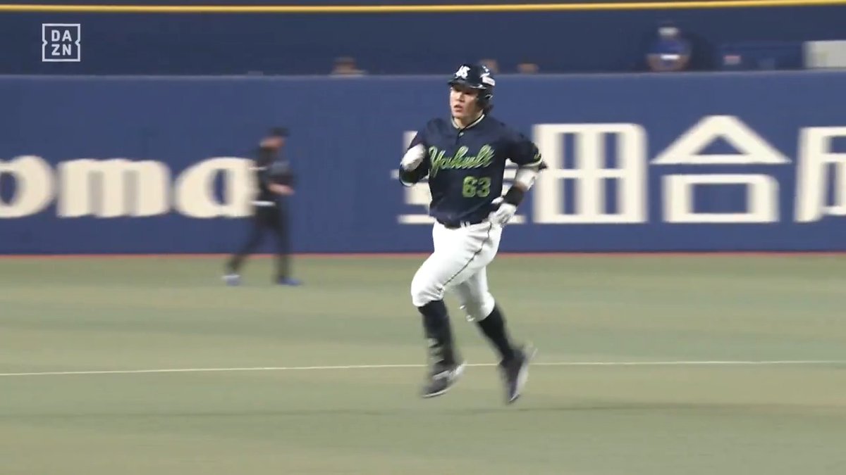 先輩からの一撃 横浜高校OB対決を制す 増田珠 第8号ホームラン ⚾️中日×ヤクルト #swallows #だったらDAZN