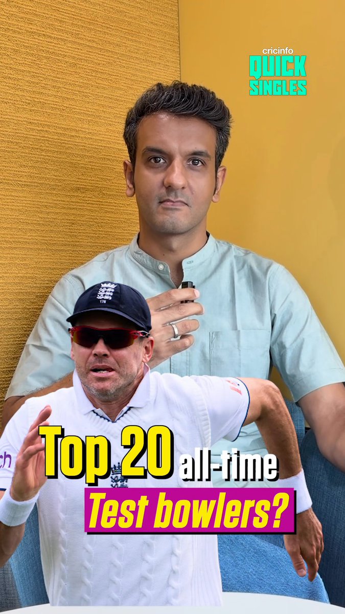 Is Jimmy Anderson your BEST Test pacer?