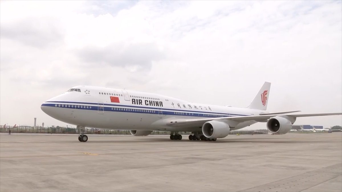 Watch: Chinese President #XiJinping arrived in New Delhi, India, on Saturday for the 18th #BRICS Summit. #BRICS2026