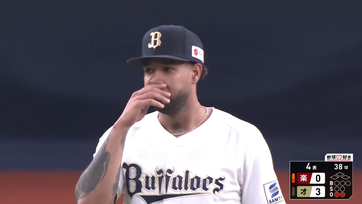 オリックス エスピノーザ 投手がリーグトップタイの12勝目👏 6回途中3安打4奪三振2失点のピッチング⚾️