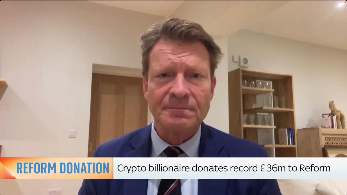 Reform UK plan to prepare for a general election using the £36m donation gifted from a British billionaire, the party's deputy leader has said. Richard Tice told Kamali Melbourne and Leah Boleto the party was 'delighted' by the support from Ben Delo.