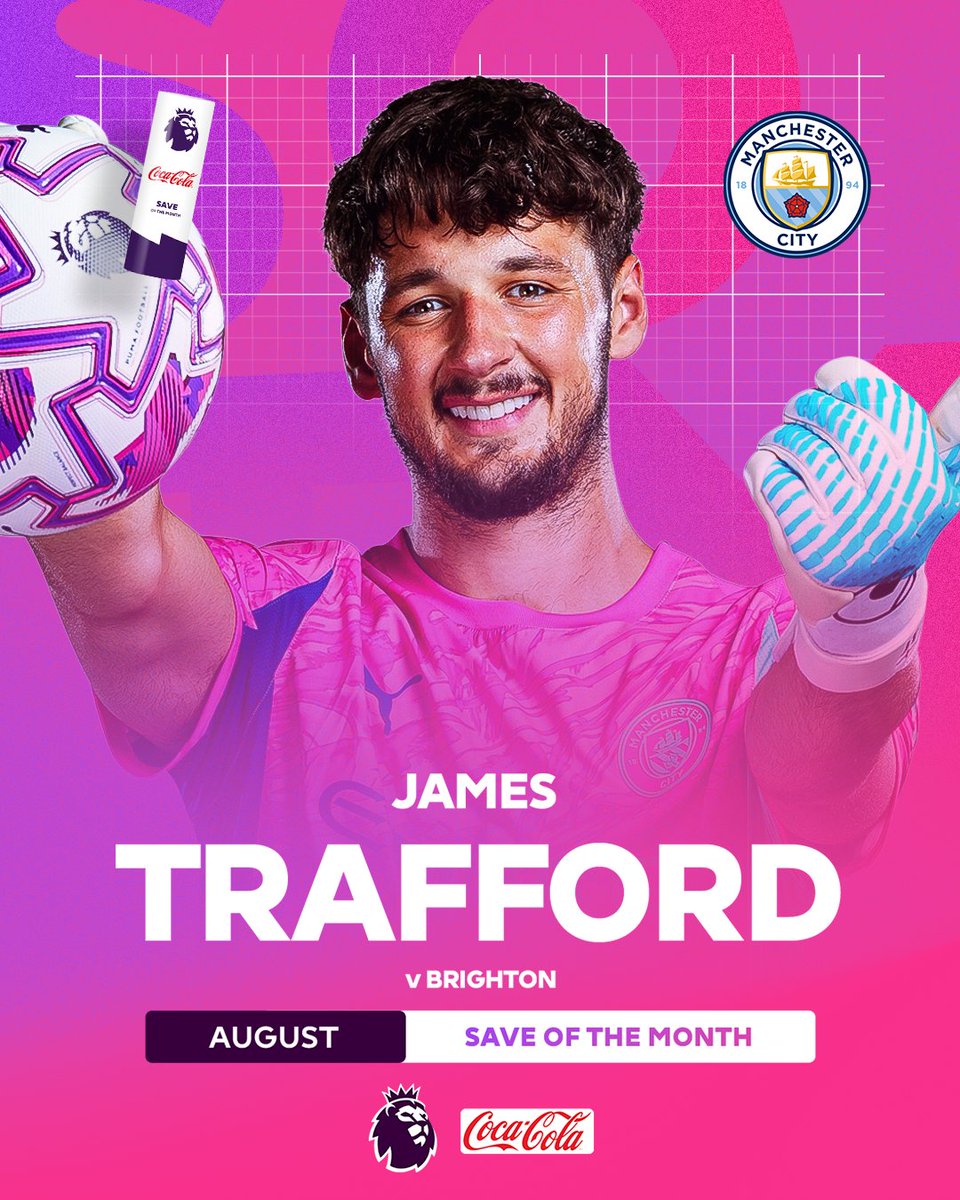 James Trafford received the Premier League's Save of the Month award in his first month back at #ManCity, one year ago today.