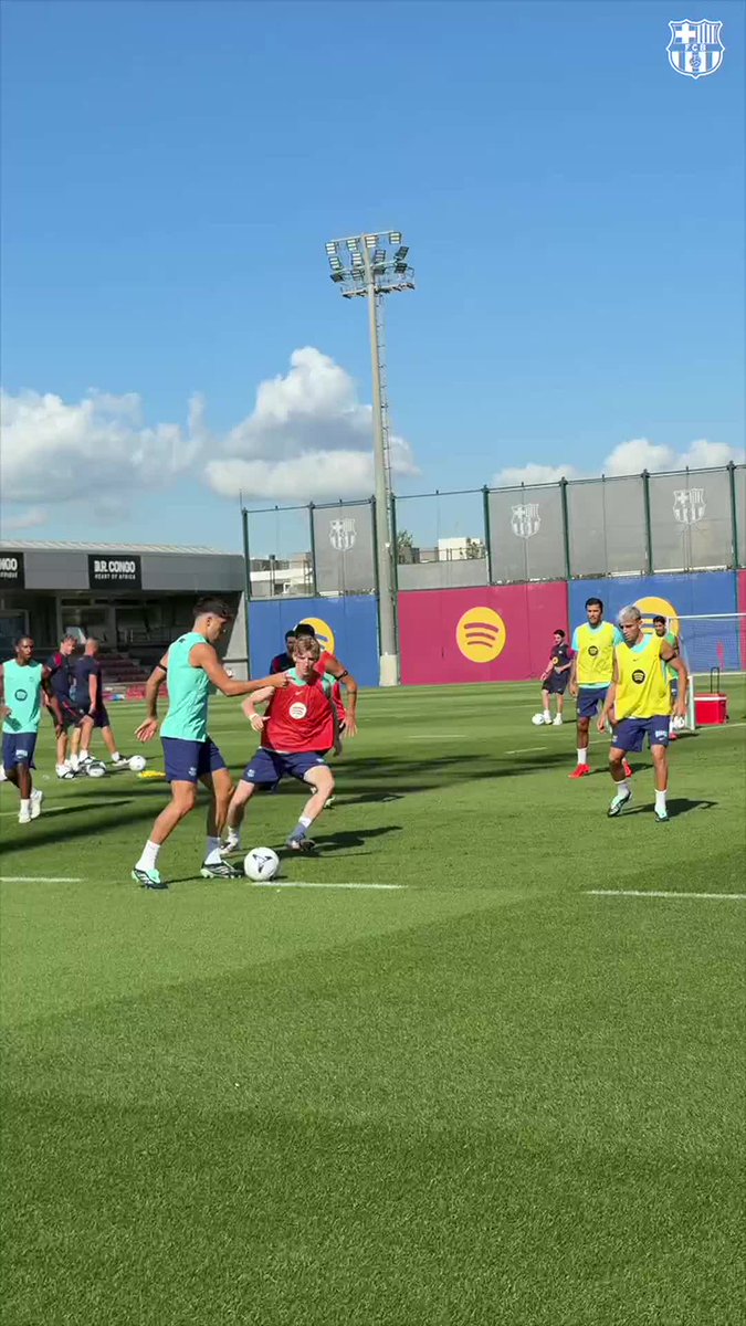 Starting the day with a positional game 🧬⚽️