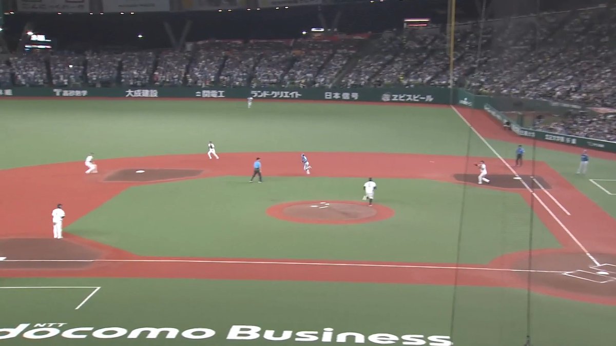 #隅田知一郎 投手が牽制アウトを奪う! まずは守備からリズムを作っていきます! #seibulions #打破 #圧倒的至近距離 #最後まで喰らいつけ