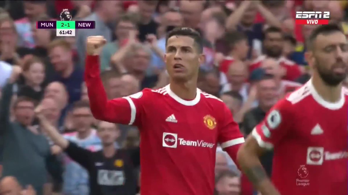 ¡EL DÍA QUE EL BATIPIBE VOLVIÓ A SU CASA! 🔥 Este 11 de septiembre se cumplieron cinco años del regreso de Cristiano Ronaldo al Manchester United: fue con victoria por 4-1 ante Newcastle en la #PREMIERxESPN ⚽⚽ ¿El detalle? Marcó estos dos goles...
