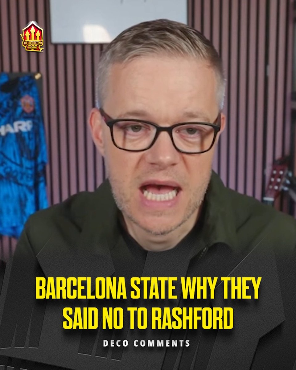 🚨 Barcelona give the REAL reason Rashford wasn't sold to the club. #mufc