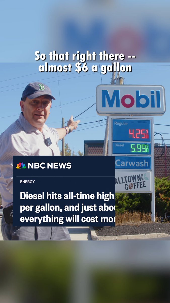 Diesel hit $6 a gallon this week—the highest in average price AAA has ever recorded. Mainers can't take it anymore. Susan Collins allowed this to happen, and she's got to go.