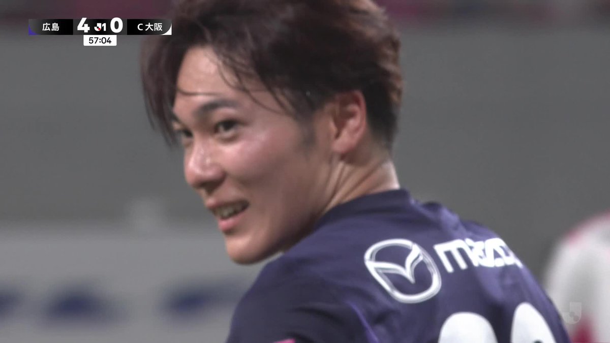 🎦 ゴール動画 🏆 明治安田Ｊ１リーグ 🆚 広島vsＣ大阪 🔢 5-0 ⌚️ 57分 ⚽️ 鮎川 峻（広島） #Ｊリーグ