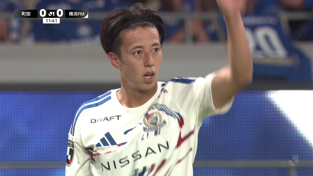 谷村海那が早くも今季6ゴール目！ 混戦のニアサイドから飛び込んだ⚽️💥 🎦 ゴール動画 🏆 明治安田Ｊ１リーグ 🆚 町田vs横浜FM 🔢 0-1 ⌚️ 12分 ⚽️ 谷村 海那（横浜FM） #Ｊリーグ