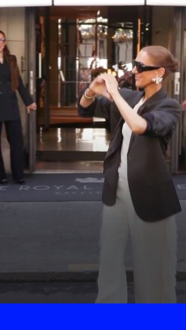 Céline Dion quitte son hôtel avant son premier concert parisien