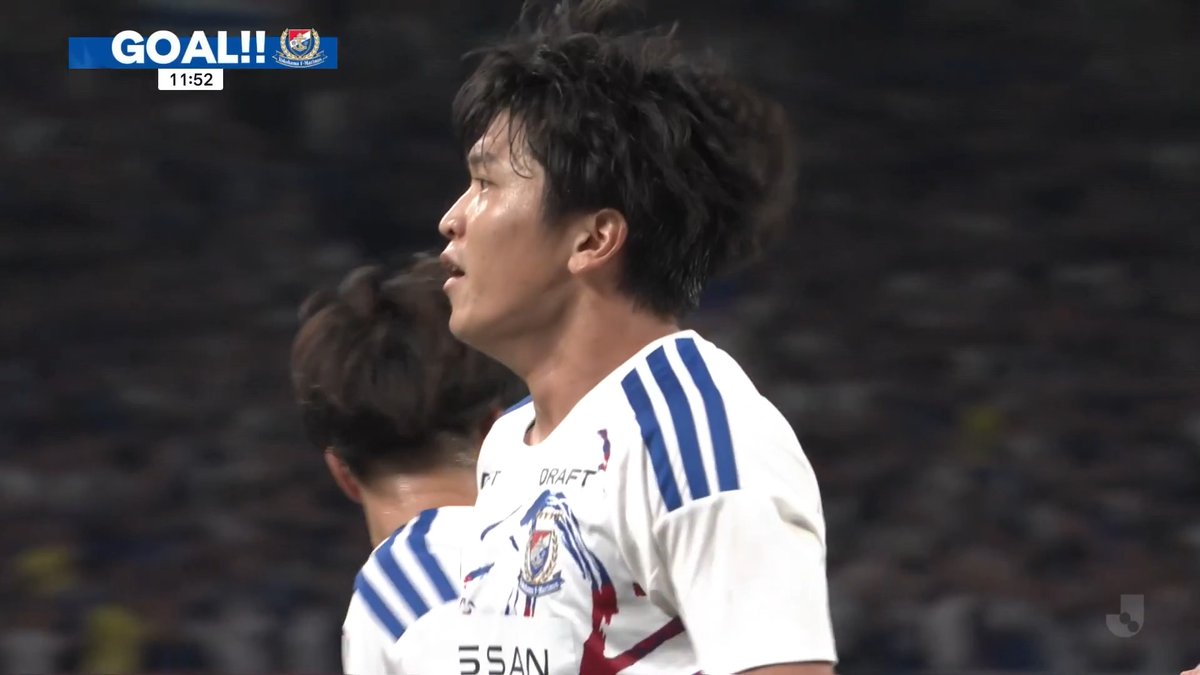 ／ ヘディングで叩き込み、 今シーズン6点目！ ＼ コーナーキックから #谷村海那 選手が頭で合わせ、先制ゴール！ 貴重な先制点を奪い、試合を動かす⚽️ #fmarinos｜#Jリーグ