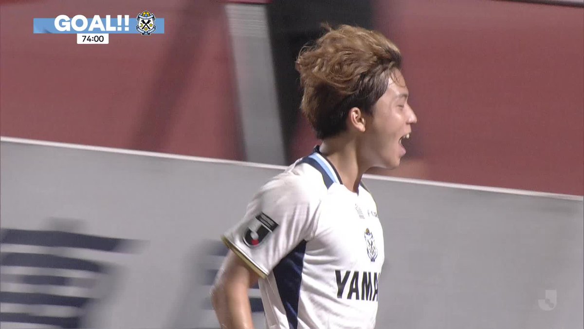 🎦 ゴール動画 🏆 明治安田Ｊ２リーグ 🆚 甲府vs磐田 🔢 0-1 ⌚️ 74分 ⚽️ 川合 徳孟（磐田） #Ｊリーグ