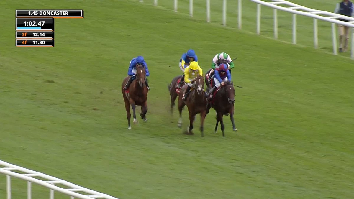 DESERT CASTLE DOMINATES! 🏆🍾 Desert Castle storms to victory in the Champagne Stakes with a performance to remember🥂 #ITVRacing | Billy Loughnane