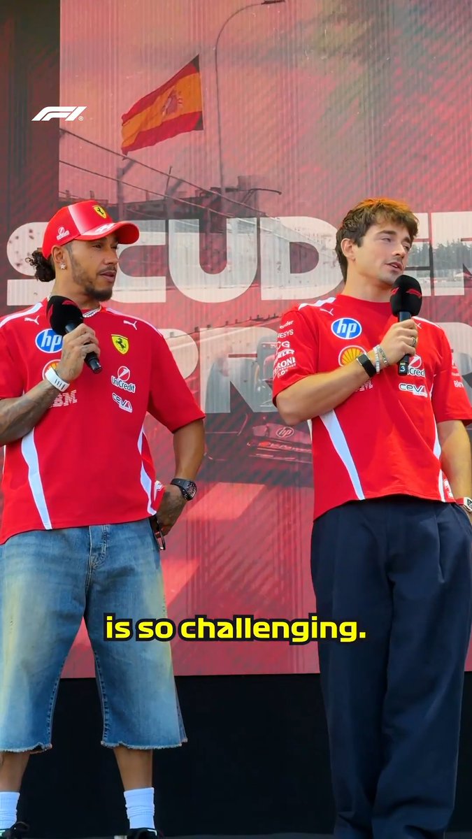 "If you don't feel confident then you're in trouble" 😮‍💨 Challenging is the word of the weekend at the MADRING 👀 #F1 #SpanishGP