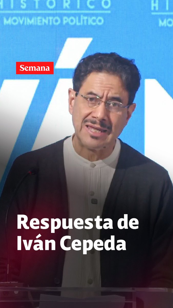 El excandidato presidencial y senador Iván Cepeda, del Pacto Histórico, le envió a SEMANA este video con su respuesta a las declaraciones del ministro de Defensa, el general (r) Jorge Mora, sobre el llamado "voto fusil".