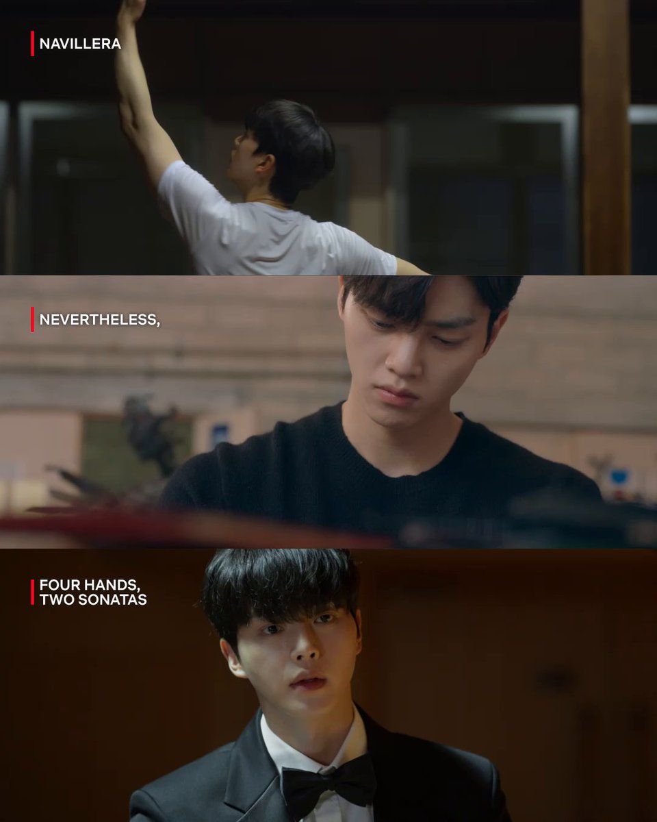 สักเป็น เต้นบัลเลต์เก่ง เล่นเปียโนเพราะ นี่สินะ ซงคังหัวใจศิลป์ :p #FourHandsTwoSanatas #Nevertheless #Navillera #NetflixTH