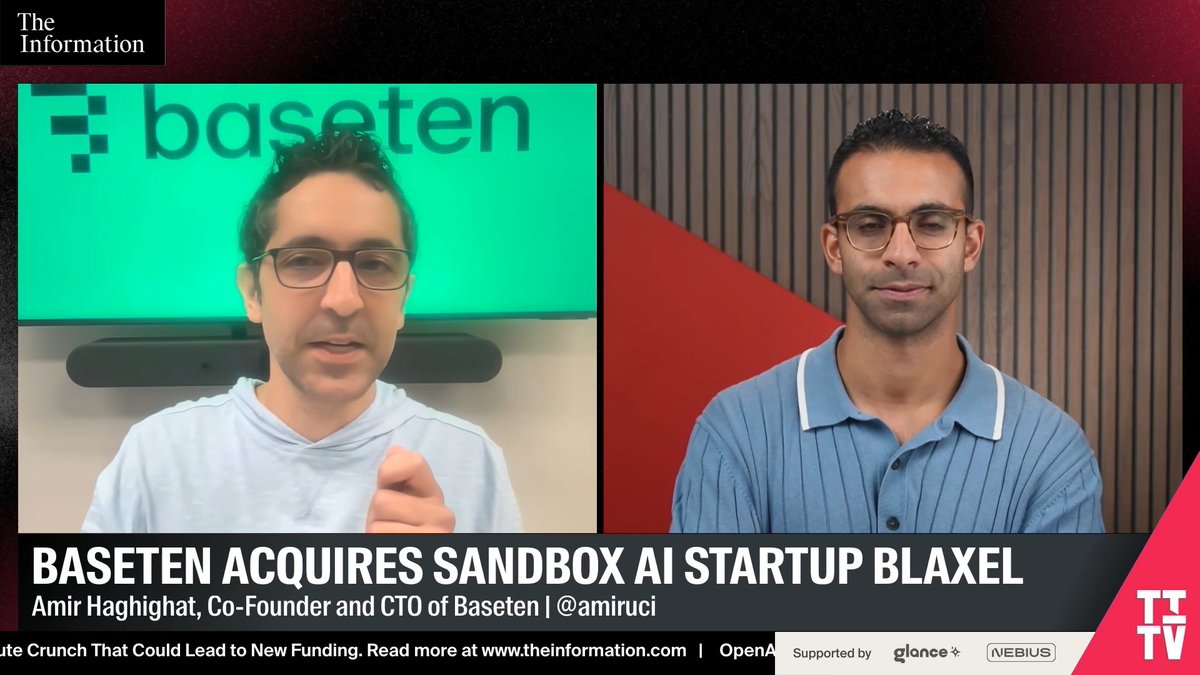 How is AI inference evolving? Amir Haghighat, Co-Founder and CTO of Baseten, explains: "Inference went from being, 'Hey, I'm going to ask my model a question. It's going to give me the answer, and I'm going to run with it’ to..." "... ‘I'm going to ask the model to do something that requires multiple steps and multiple reasoning steps.’"
