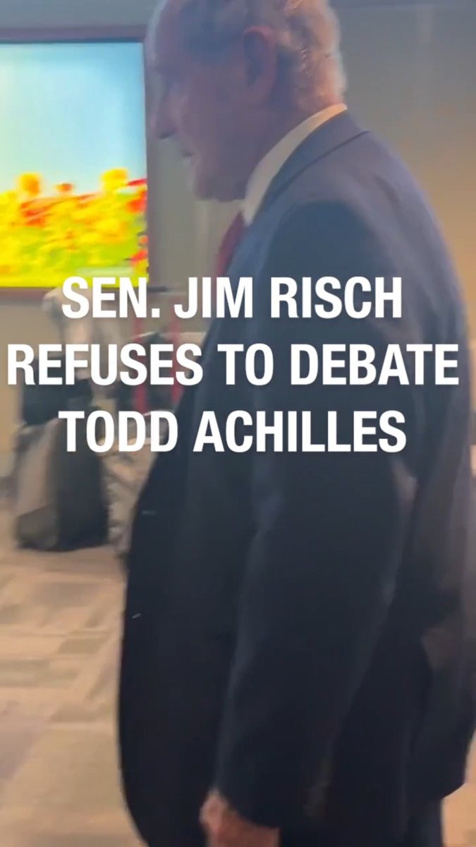 83 year old Jim Risch is running for another 6 years in the U.S. Senate and after 56 years in elected office we know one thing about Jim, he’s a chicken. He is refusing to let Idahoans hear a real debate on the issues. He’s refusing to answer why he’s taken thousands in campaign dollars from people on the Epstein list, he’s refusing to talk about why he raised sales taxes on Idaho families, and he’s refusing to hold a hearing or have a debate about why he’s rubber stamping another foreign war in Iran. As a veteran who served our country, the last thing I would ever look to do is put Idaho’s sons and daughters in uniform in harms way. Idaho deserves a fighter, not a chicken. It’s time to retire Jim Risch.
