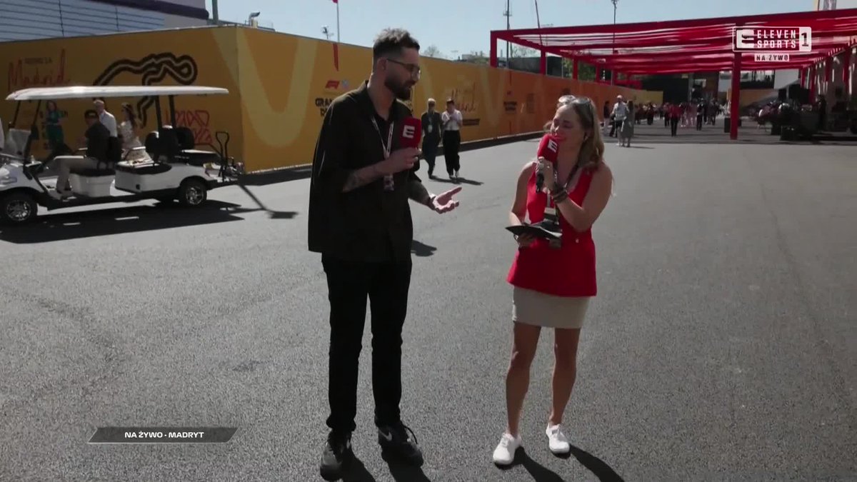 🎤 𝐒𝐀𝐍𝐀𝐇 🤝 𝐅𝐎𝐑𝐌𝐔𝐋𝐀 𝟏 🏎️ Wrażenia z padoku, wizyty w garażach, rozmowy z kierowcami... posłuchajcie rozmowy z naszym gościem specjalnym w Madrycie! 🗣️⤵️ #SpanishGP 🇪🇦 #ElevenF1 🏁