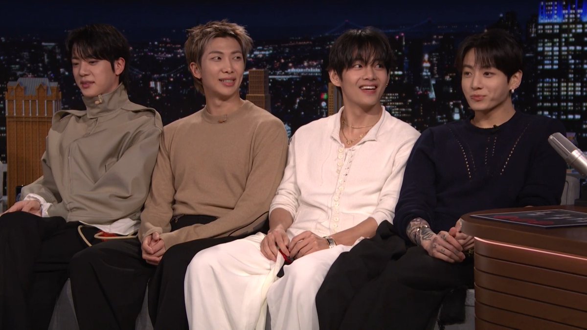 V says it’s “very scary” to get in the car with RM after he just got his driver’s license 😭 BTS_official #FallonFlashback #BTSonFallon