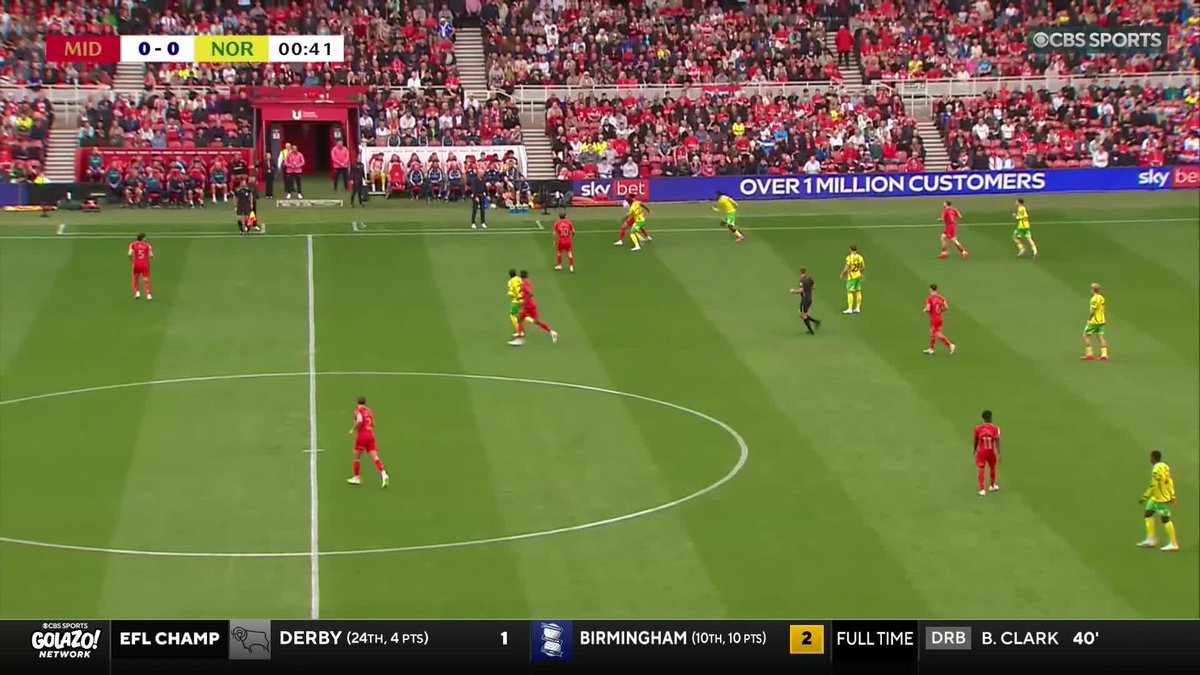 Three goals in seven minutes 👀 An electric start between Middlesbrough and Norwich ⚡️ Watch the EFL Championship on Paramount+ 📺